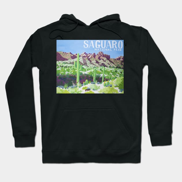 Saguaro National Park Hoodie by LadyElizabeth